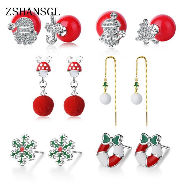 stud simple red pearl winter snowflake 925 sterling silver earrings for women girl xmas gift prevent allergy pendientes, Golden;silver
stud simple red pearl winter snowflake 925 sterling silver earrings for women girl xmas gift prevent allergy pendientes, Golden;silver