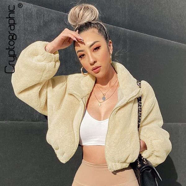 cryptographic 2021 fall winter fluffy faux fur women cropped coats and jackets oversized zipper long sleeve overcoats warm women's, Black;brown
cryptographic 2021 fall winter fluffy faux fur women cropped coats and jackets oversized zipper long sleeve overcoats warm women's, Black;brown