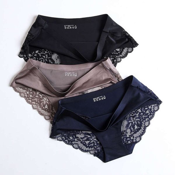 luxurious pearl cloth lace stitching underwear one piece seamless women's briefs, Black;pink
luxurious pearl cloth lace stitching underwear one piece seamless women's briefs, Black;pink