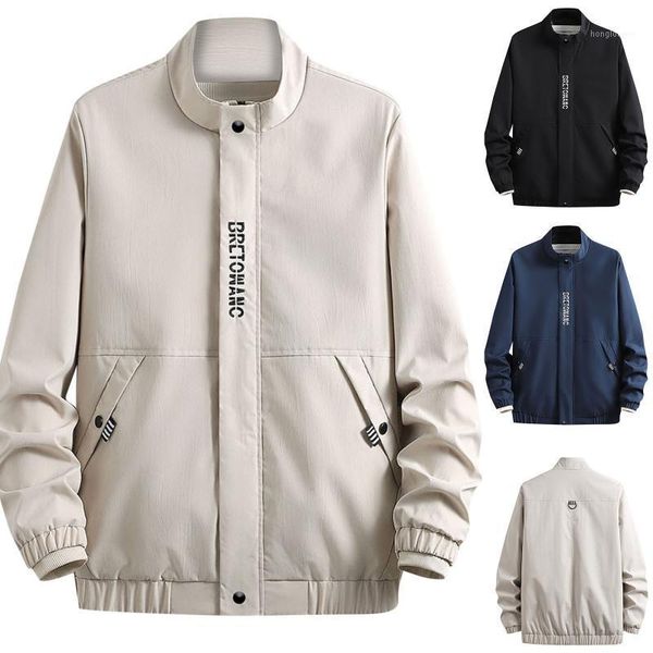 men's jackets 2021 spring fall solid color zipper pocket stand-up collar slim motorcycle long sleeve jacket, Black;brown
men's jackets 2021 spring fall solid color zipper pocket stand-up collar slim motorcycle long sleeve jacket, Black;brown