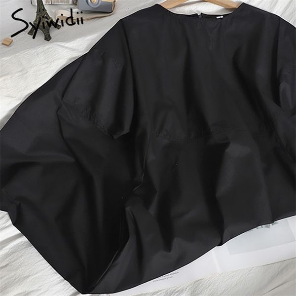 fashion high waist dresses women short sleeve o-neck zipper a-line solid light black clothing summer korean 210607, Black;gray
fashion high waist dresses women short sleeve o-neck zipper a-line solid light black clothing summer korean 210607, Black;gray