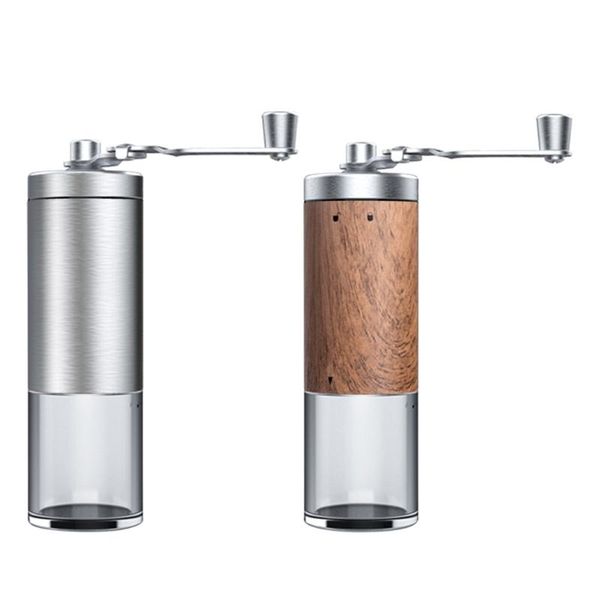 manual coffee grinders 2021 portable hand grinder stainless steel bean burr mill crank for home office kitchen
manual coffee grinders 2021 portable hand grinder stainless steel bean burr mill crank for home office kitchen