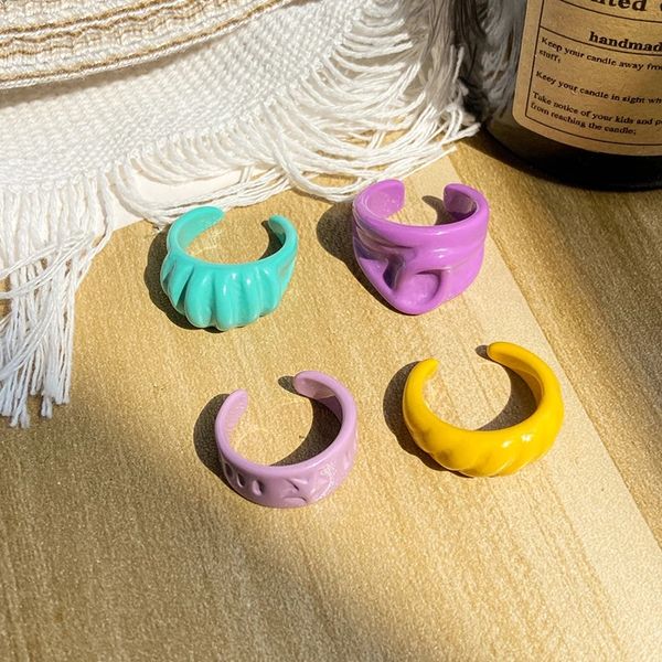 trendy irregular colorful resin acrylic opening ring for women candy color finger ring jewelry party gift summer beach jewellery, Silver
trendy irregular colorful resin acrylic opening ring for women candy color finger ring jewelry party gift summer beach jewellery, Silver