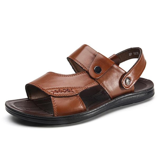 sandals summer men leather classic shoes comfortable soft non-slip for roman outdoor walking man footwear, Black
sandals summer men leather classic shoes comfortable soft non-slip for roman outdoor walking man footwear, Black