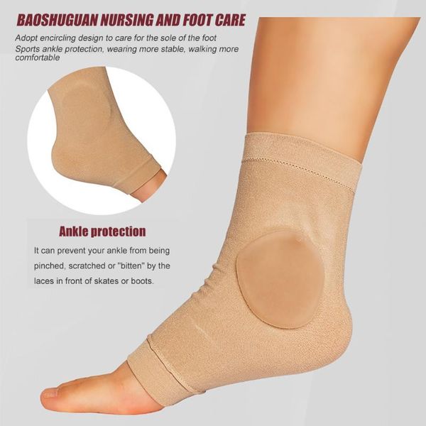 2pcs ankle heel foot protector support sleeve for ice skate horse riding cracked skin care gift, Blue;black
2pcs ankle heel foot protector support sleeve for ice skate horse riding cracked skin care gift, Blue;black