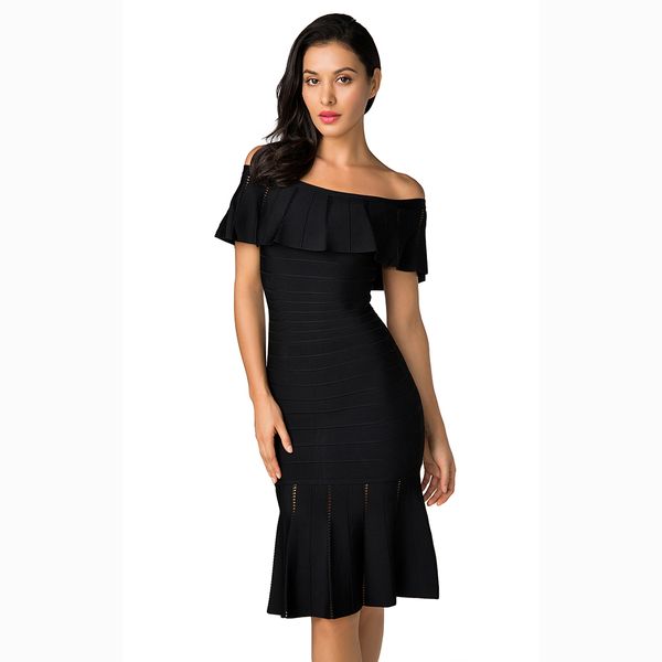 new fashion bandage dresses party dresses women ruffle off shoulder dress hollow out strapless dress slash neck sheath 210414, Black;gray
new fashion bandage dresses party dresses women ruffle off shoulder dress hollow out strapless dress slash neck sheath 210414, Black;gray