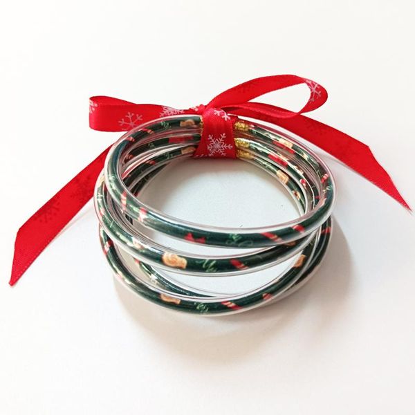 bangle 2021 wholesale different colors christmas bowknot siliconebracelets set glitter jelly friendship, Black
bangle 2021 wholesale different colors christmas bowknot siliconebracelets set glitter jelly friendship, Black