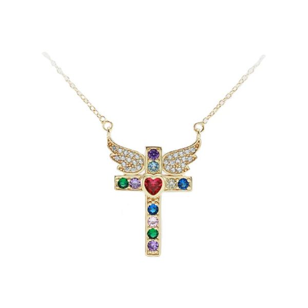 pendant necklaces rainbow pave jewelry dragonfly colorful zircon necklace for women, Silver
pendant necklaces rainbow pave jewelry dragonfly colorful zircon necklace for women, Silver