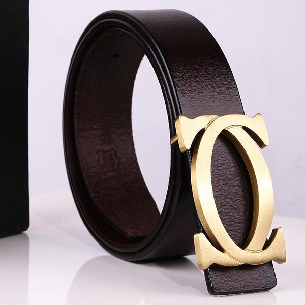 belts designer men's leather belt two-layer cowhide pure copper buckle trousers with fashion casual all-match high-quality, Black;brown
belts designer men's leather belt two-layer cowhide pure copper buckle trousers with fashion casual all-match high-quality, Black;brown