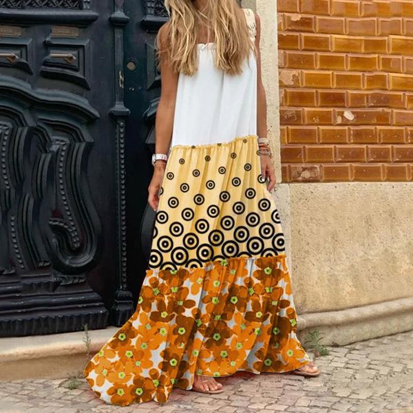 casual dresses boho sleeveless strappy patchwork bandage party beach dress loose 2021 summer fashion long vestido de verão #g1, Black;gray
casual dresses boho sleeveless strappy patchwork bandage party beach dress loose 2021 summer fashion long vestido de verão #g1, Black;gray