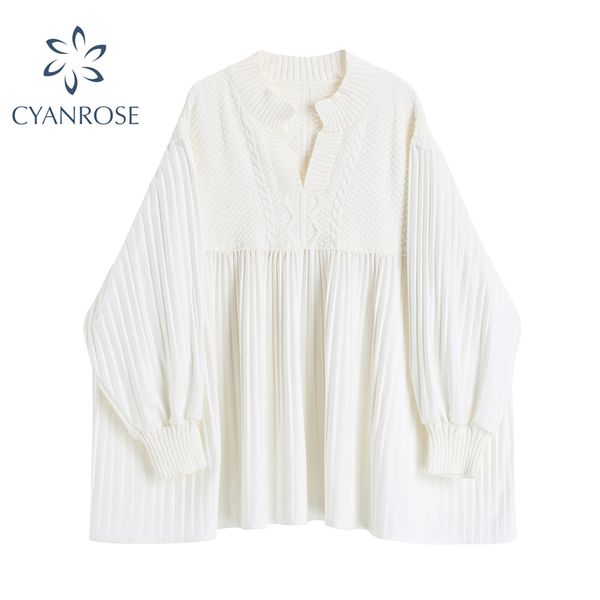 oversized white knitted shirt dress women korean vintage pleated crop midi dress ladies puff long sleeve elegant sweet vestidos 210417, Black;gray
oversized white knitted shirt dress women korean vintage pleated crop midi dress ladies puff long sleeve elegant sweet vestidos 210417, Black;gray