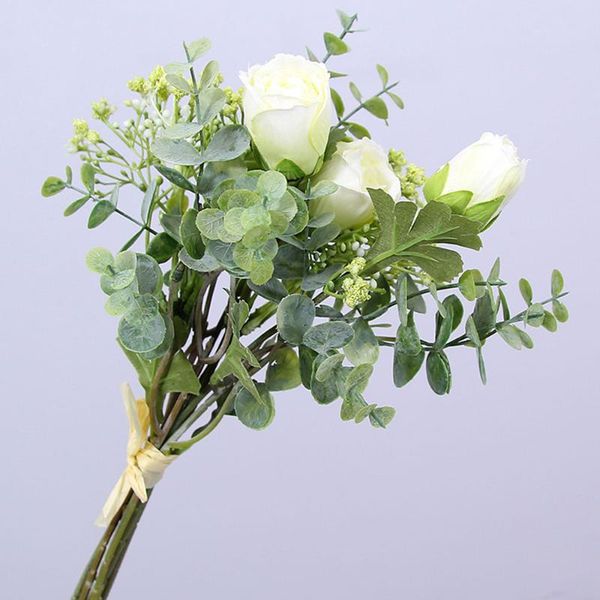 35cm mini artificial rose flower silk bride holding flowers for wedding simulation bouquet home party gift decoration decorative & wreaths
35cm mini artificial rose flower silk bride holding flowers for wedding simulation bouquet home party gift decoration decorative & wreaths
