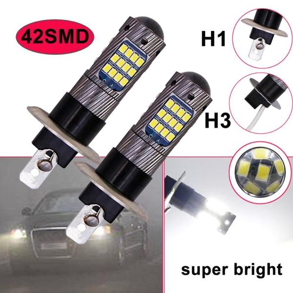 car headlights 2 pcs super bright h1 h3 front rear fog lights bulbs 30w 42smd 2021 led white head lamp dc12v canbus no error auto driving
car headlights 2 pcs super bright h1 h3 front rear fog lights bulbs 30w 42smd 2021 led white head lamp dc12v canbus no error auto driving