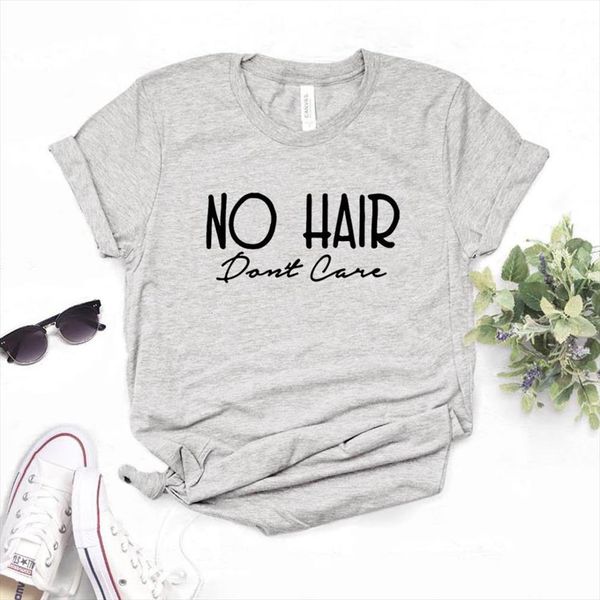 no hair dont care print mens t shirt and women cotton casual funny for lady yong girl street tee, White;black
no hair dont care print mens t shirt and women cotton casual funny for lady yong girl street tee, White;black