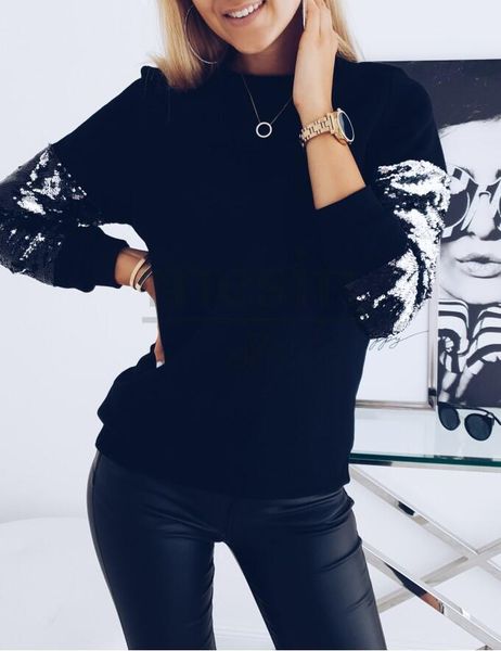 women's sweaters 2021 women sequined knitted sweater loose turtleneck sequins beading pullovers winter thick black for femme, White;black
women's sweaters 2021 women sequined knitted sweater loose turtleneck sequins beading pullovers winter thick black for femme, White;black