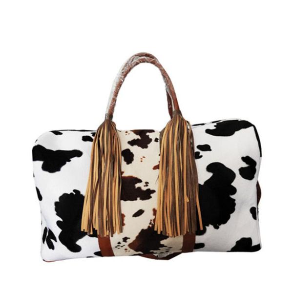 duffel bags women travel duffle with tassel cow cowhide printed weekender bag large tote ladies luggage handbag
duffel bags women travel duffle with tassel cow cowhide printed weekender bag large tote ladies luggage handbag