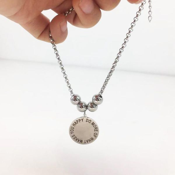 charm bracelets simple beads bracelet 2021 listing "do more of what makes you happy" letter bangle jewelry for women yp6968, Golden;silver
charm bracelets simple beads bracelet 2021 listing "do more of what makes you happy" letter bangle jewelry for women yp6968, Golden;silver