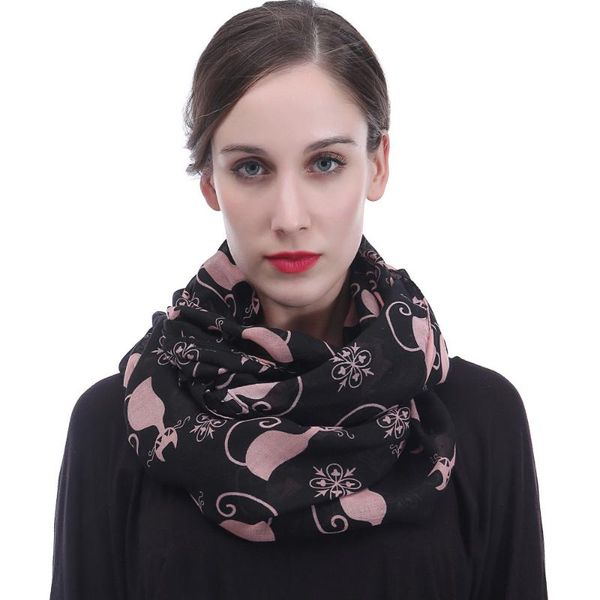 scarves cat kitten animal print infinity loop scarf women's gift accessories soft lightweight for all seasons, Blue;gray
scarves cat kitten animal print infinity loop scarf women's gift accessories soft lightweight for all seasons, Blue;gray