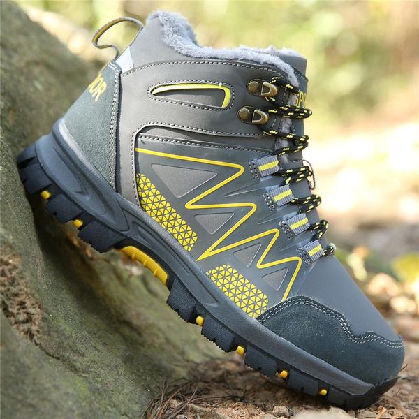 boots men winter shoes plush warm 2021 anti skidding outdoor hiking big size, Black
boots men winter shoes plush warm 2021 anti skidding outdoor hiking big size, Black