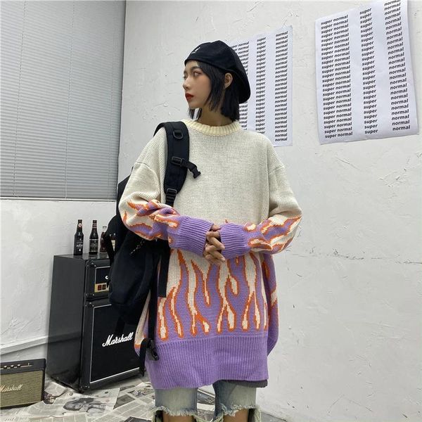 women's sweaters 2021 casual women girls gothic striped o-neck long sleeve vintage punk pullover autumn loose crop black/white, White;black
women's sweaters 2021 casual women girls gothic striped o-neck long sleeve vintage punk pullover autumn loose crop black/white, White;black