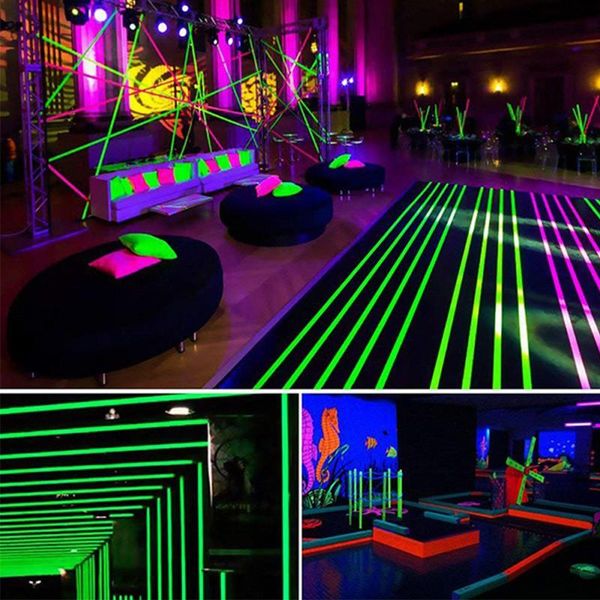 party decoration 6pcs/set uv gaffer fluorescent tape blacklight reactive glow in the dark neon cloth warning home
party decoration 6pcs/set uv gaffer fluorescent tape blacklight reactive glow in the dark neon cloth warning home