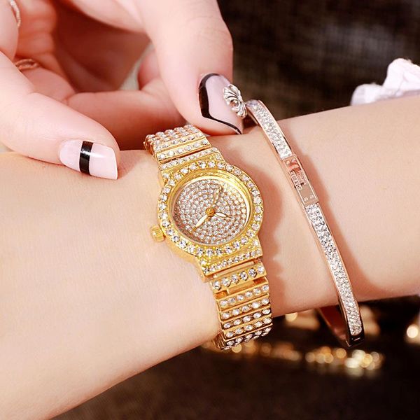 wristwatches women watch woman 2021 gold clock lady wrist watches crystal female ladies quartz fashion women's wristwatch, Slivery;brown
wristwatches women watch woman 2021 gold clock lady wrist watches crystal female ladies quartz fashion women's wristwatch, Slivery;brown