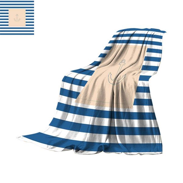 harbour stripe super soft blankets, maritime anchor figure over pastel nautical lines ocean design fuzzy fleece blanket for bed
harbour stripe super soft blankets, maritime anchor figure over pastel nautical lines ocean design fuzzy fleece blanket for bed