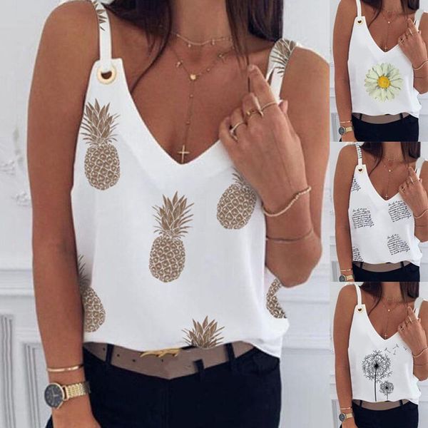 women tanks womens tank summer fashion v neck loose pineapple printed camis vests oversized s 3xl rivet camisole wdc5227, White
women tanks womens tank summer fashion v neck loose pineapple printed camis vests oversized s 3xl rivet camisole wdc5227, White