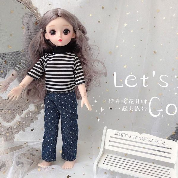 30CM BJD Doll Set Gift Box DIY Toy Makeup Dress Up Doll Accessory Girl Play Toys Princess Dolls for Childrens Gift
30CM BJD Doll Set Gift Box DIY Toy Makeup Dress Up Doll Accessory Girl Play Toys Princess Dolls for Childrens Gift