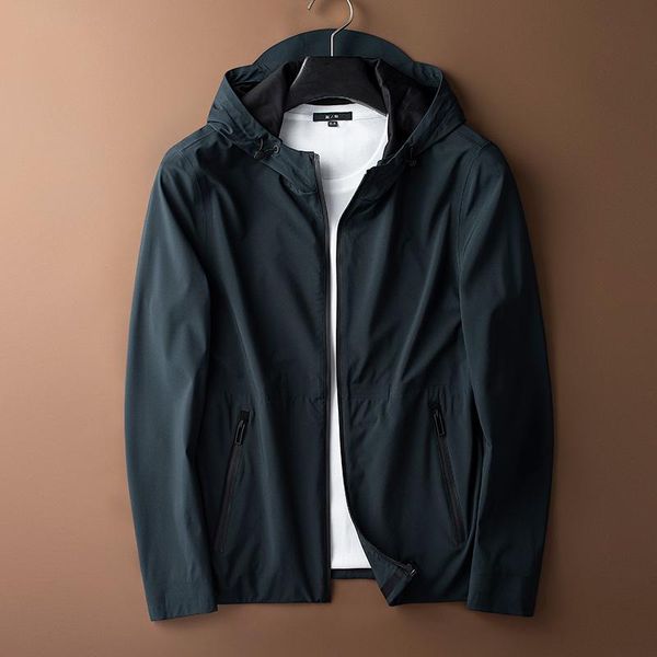 men's jackets autumn hooded cardigan youth fashion leisure glue pressing technology spring light jacket men, Black;brown
men's jackets autumn hooded cardigan youth fashion leisure glue pressing technology spring light jacket men, Black;brown