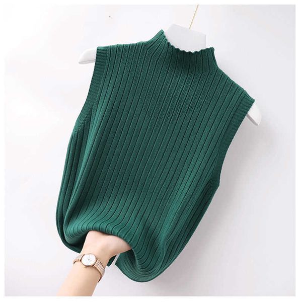 women's tanks & camis half turtleneck knitted tank elegant sleeveless solid white women summer 2021 spring arrival 3
women's tanks & camis half turtleneck knitted tank elegant sleeveless solid white women summer 2021 spring arrival 3