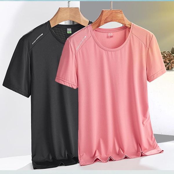 summer sports quick-drying t-shirt men's short-sleeved dry clothes women's running fitness jerseys, Black;blue
summer sports quick-drying t-shirt men's short-sleeved dry clothes women's running fitness jerseys, Black;blue