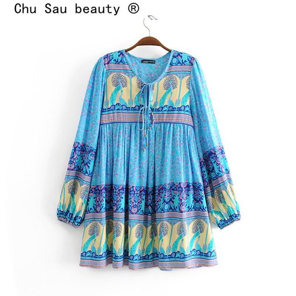 casual dresses chu sau beauty 2021 bohemian chic peacock print mini dress women holiday style bow tie female fashion loose beachwear, Black;gray
casual dresses chu sau beauty 2021 bohemian chic peacock print mini dress women holiday style bow tie female fashion loose beachwear, Black;gray