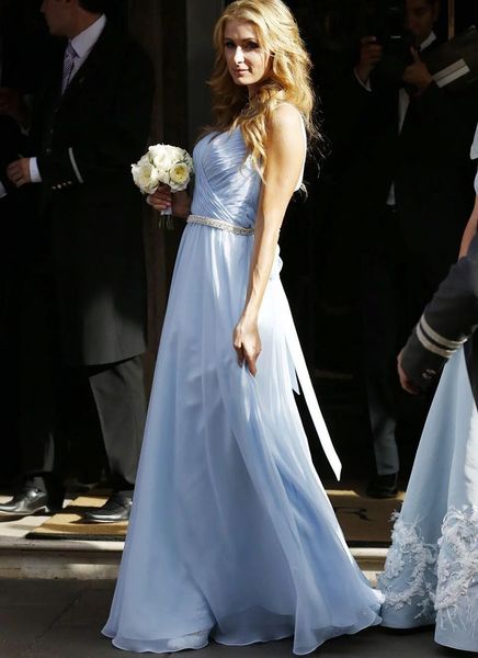 light sky blue color v neck bridesmaid dress a line sleeveless spring summer countryside garden maid of honor gown wedding guest tailor made, White;pink
light sky blue color v neck bridesmaid dress a line sleeveless spring summer countryside garden maid of honor gown wedding guest tailor made, White;pink