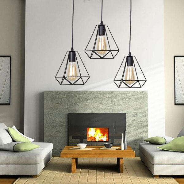 black industrial iron hanging lights e27 110v 220v led pendant lamps for kitchen living room bedroom aisle restaurant
black industrial iron hanging lights e27 110v 220v led pendant lamps for kitchen living room bedroom aisle restaurant