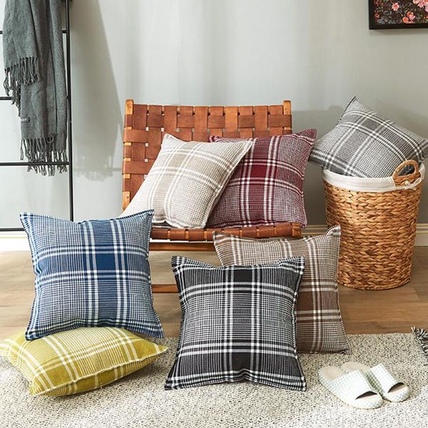 cushion/decorative pillow 45cmx45cm simple back cushion cover linen cotton plaid sofa throw pillowcase decorative square for bed home decor
cushion/decorative pillow 45cmx45cm simple back cushion cover linen cotton plaid sofa throw pillowcase decorative square for bed home decor