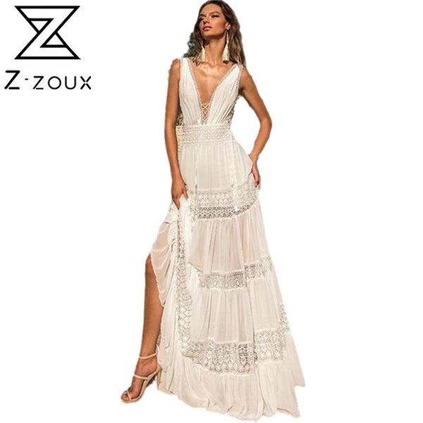 women dress deep v neck backless bohemian es sleeveless hollow out large hem maxi es plus size beach 210513, Black;gray
women dress deep v neck backless bohemian es sleeveless hollow out large hem maxi es plus size beach 210513, Black;gray