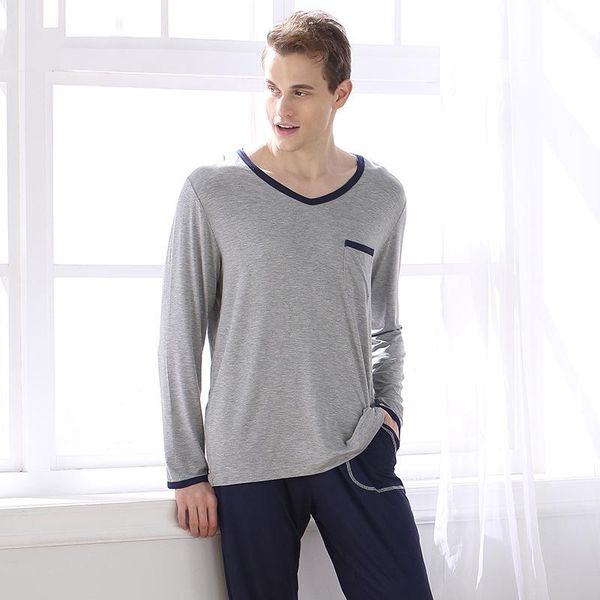 men's sleepwear qianxiu men pajamas modal cotton simple long-sleeved pants pyjamas man large size can wear outside male mens pyjama, Black;brown
men's sleepwear qianxiu men pajamas modal cotton simple long-sleeved pants pyjamas man large size can wear outside male mens pyjama, Black;brown
