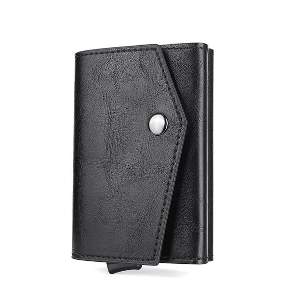 wallets aluminum metal up wallet 2021 fashion men rfid nfc protection tri-fold pu synthetic vintage smart, Red;black
wallets aluminum metal up wallet 2021 fashion men rfid nfc protection tri-fold pu synthetic vintage smart, Red;black