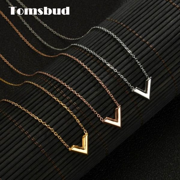 chains fashion v letter pendant necklace for woman stainless steel luxury jewelry female quality, Silver
chains fashion v letter pendant necklace for woman stainless steel luxury jewelry female quality, Silver