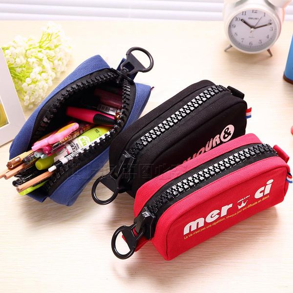 pc/lot cute classic 3-color canvas large-capacity pencil bag & case for school stationery office supply bags
pc/lot cute classic 3-color canvas large-capacity pencil bag & case for school stationery office supply bags