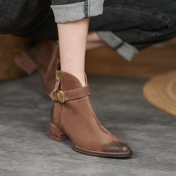boots 2021 fashion women genuine leather shoes pointed toe chunky heel retro solid fall zipper, Black
boots 2021 fashion women genuine leather shoes pointed toe chunky heel retro solid fall zipper, Black