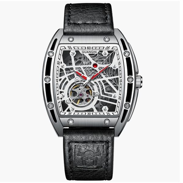 wristwatches watches mens 2021 mechanical watch men automatic japanese movement guanqin sapphire waterproof wine barrel type luminous, Slivery;brown
wristwatches watches mens 2021 mechanical watch men automatic japanese movement guanqin sapphire waterproof wine barrel type luminous, Slivery;brown