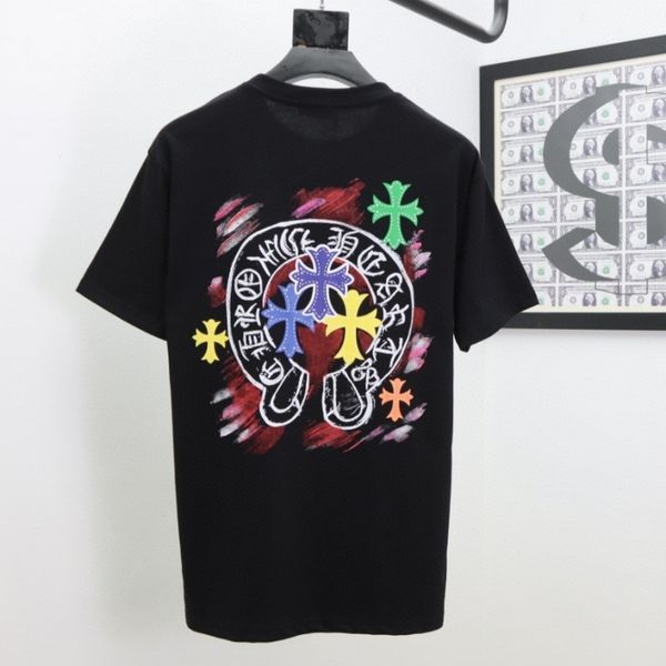 spring summer new ch kro sanskrit cross graffiti color printed men's and women's cotton short sleeve t-shirt, White;black
spring summer new ch kro sanskrit cross graffiti color printed men's and women's cotton short sleeve t-shirt, White;black