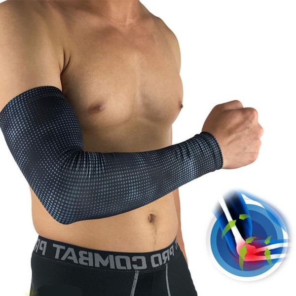 elbow & knee pads 1pcs breathable quick dry running arm sleeves basketball pad fitness armguards sports equipment for sun protection, Black;gray
elbow & knee pads 1pcs breathable quick dry running arm sleeves basketball pad fitness armguards sports equipment for sun protection, Black;gray