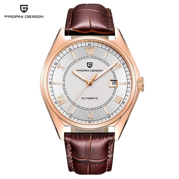 wristwatches relogios masculino pagani design men mechanical sports watch waterproof leather brandlluxury retro business montre hom, Slivery;brown
wristwatches relogios masculino pagani design men mechanical sports watch waterproof leather brandlluxury retro business montre hom, Slivery;brown