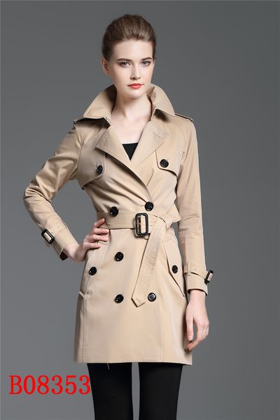 women's trench coats long classic windbreaker waterproof british high-end english style autumn winter gabadian solid color size coat a9, Tan;black
women's trench coats long classic windbreaker waterproof british high-end english style autumn winter gabadian solid color size coat a9, Tan;black