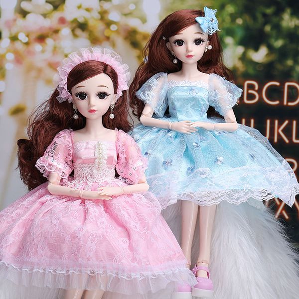 47cm bjd doll with princess clothes accessories movable jointed 1/4 dolls wedding gown dress toys for girls gift
47cm bjd doll with princess clothes accessories movable jointed 1/4 dolls wedding gown dress toys for girls gift
