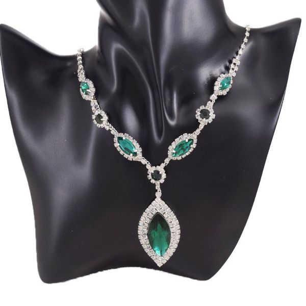 party favor cuier emerald pendant women long necklaces rhinestones big glass strass v shape necklace wedding jewelry crystal
party favor cuier emerald pendant women long necklaces rhinestones big glass strass v shape necklace wedding jewelry crystal