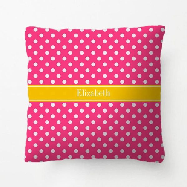 coral red, white polka dots lime green name throw pillow decorative cushion cover case customize gift pillowcase cushion/decorative
coral red, white polka dots lime green name throw pillow decorative cushion cover case customize gift pillowcase cushion/decorative